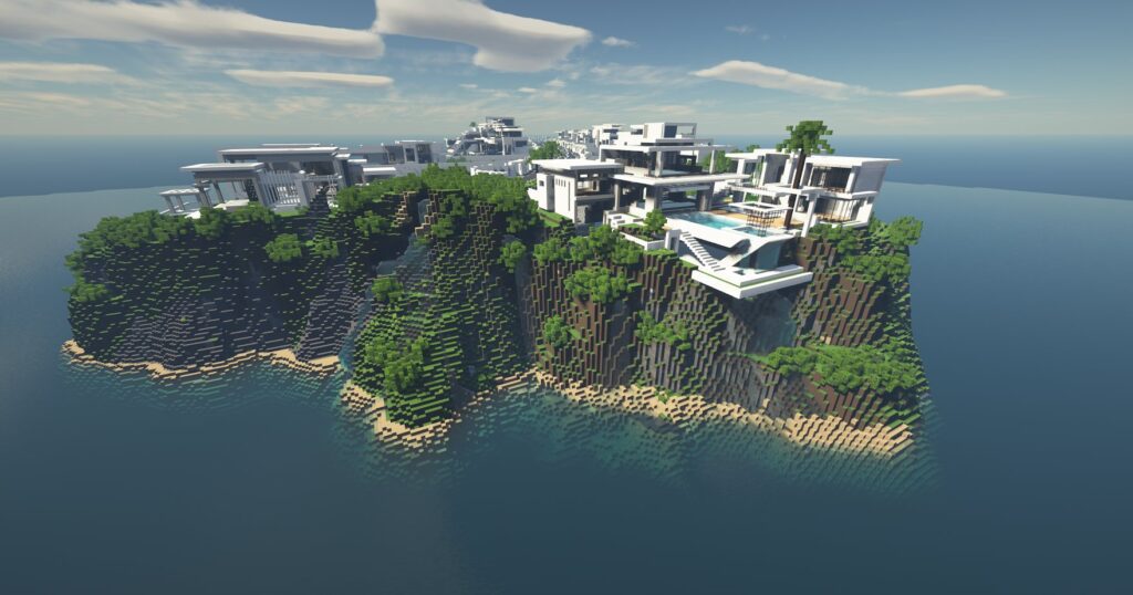 Metaverse land: White Sands luxury villa